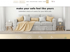 Sofa cover suited to individual tastes